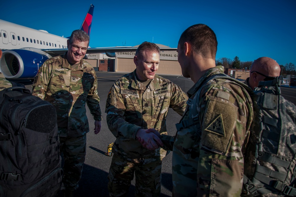 Guardsmen deploy in support of Operation Enduring Freedom