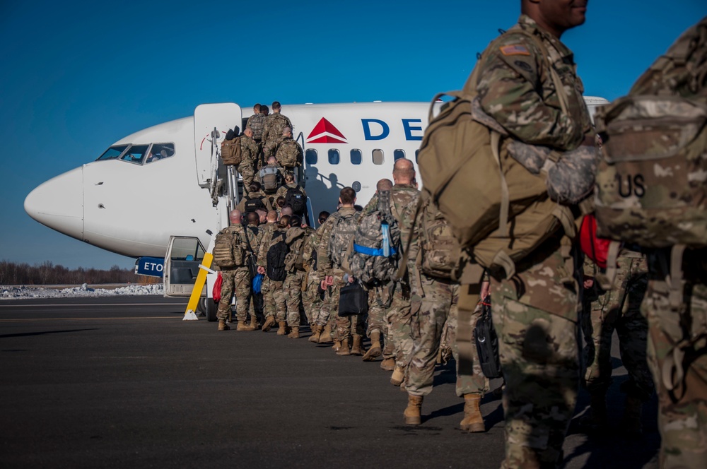 Guardsmen deploy in support of Operation Enduring Freedom