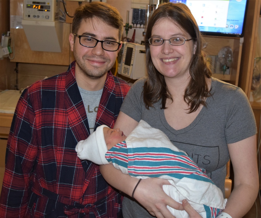 First Baby of the New Year and New Decade welcomed at Naval Hospital Bremerton