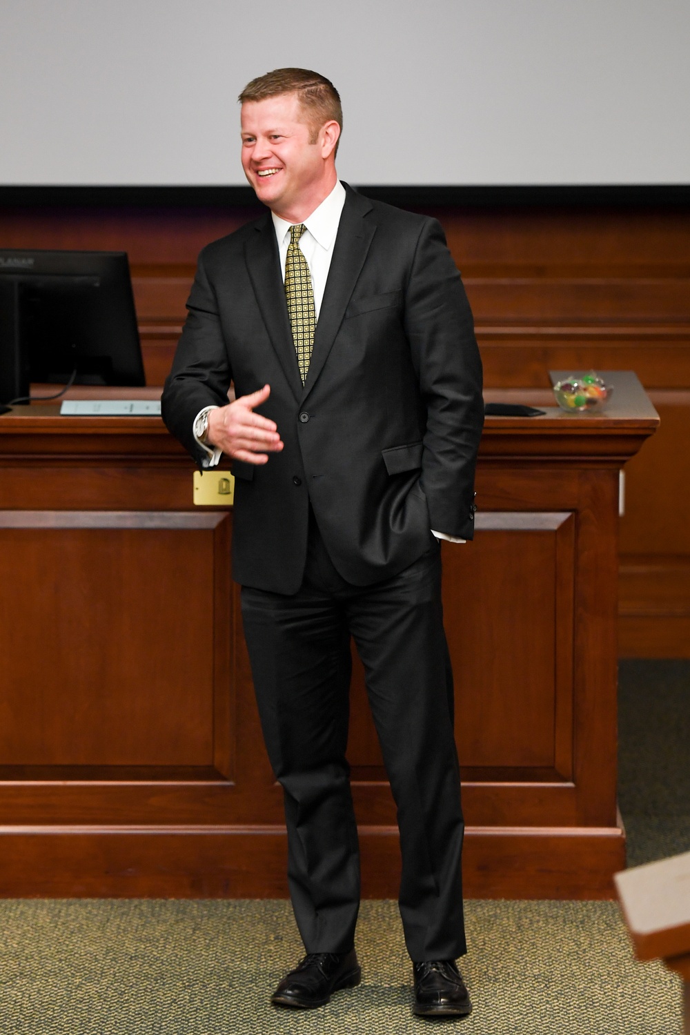 Secretary of the Army, Hon. Ryan D. McCarthy visits Chapel Hill