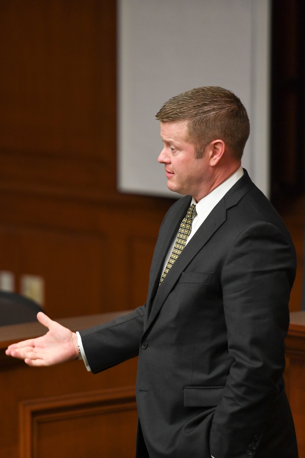 Secretary of the Army, Hon. Ryan D. McCarthy visits Chapel Hill