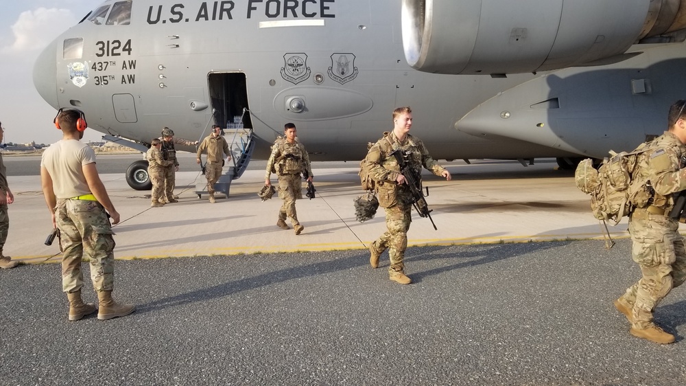 82nd Airborne enters CENTCOM