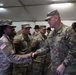 1 ID (FWD) command staff visits troops for Christmas