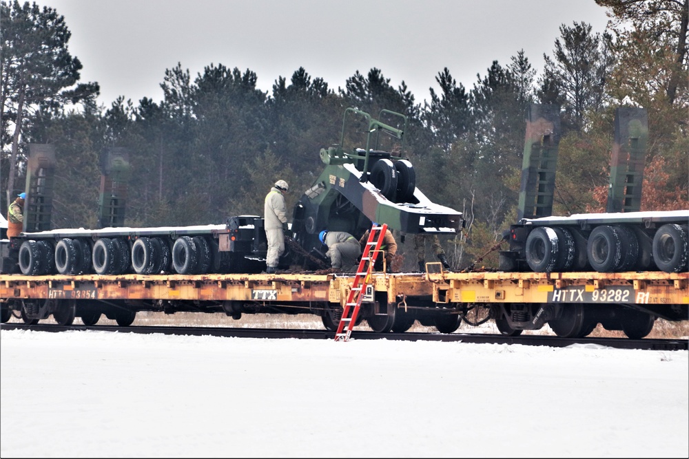 Fort McCoy supports December rail movement for transportation company