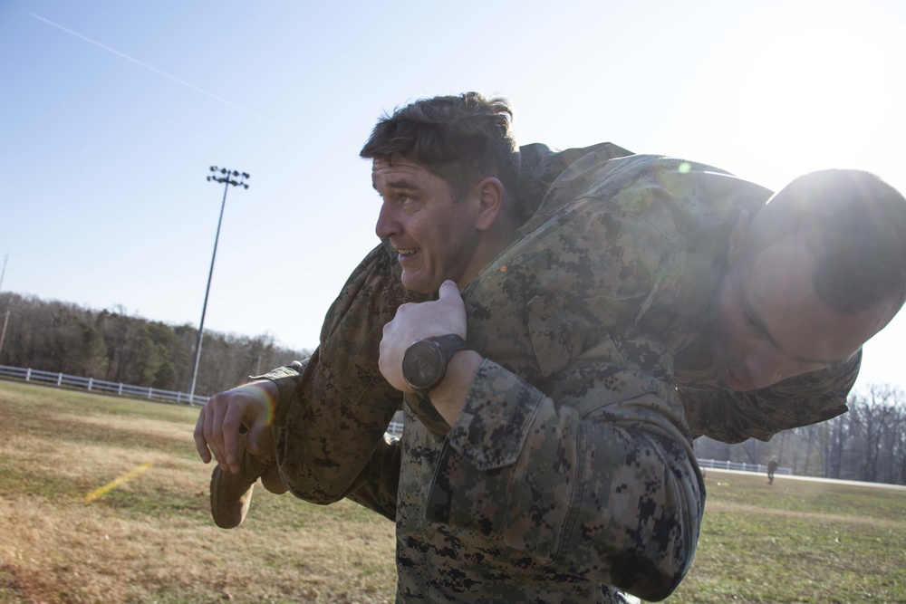 CBIRF Marines Conduct CFT