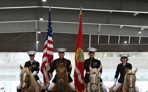 Marine Corps Mounted Color Guard - Equestfest