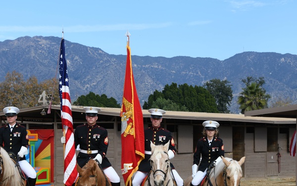 Marine Corps Mounted Color Guard - Equestfest