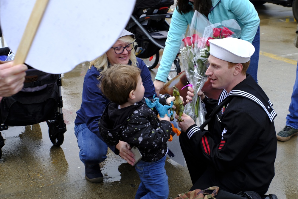 USS Leyte Gulf (CG 55) Homecoming