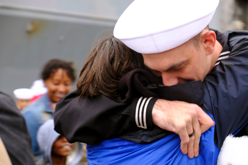 USS Leyte Gulf (CG 55) Homecoming