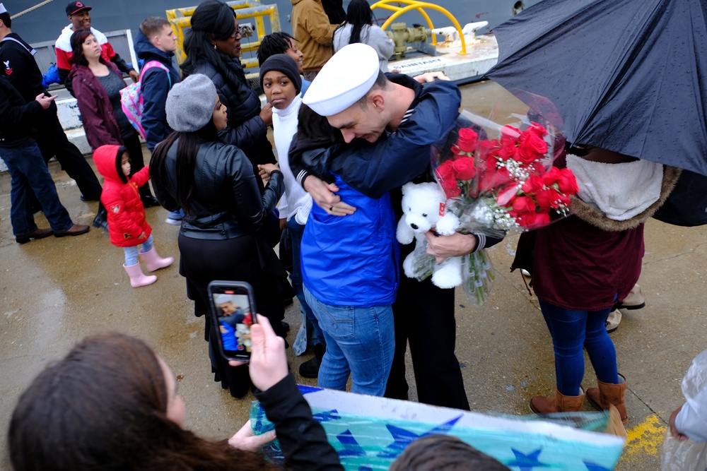 USS Leyte Gulf (CG 55) Homecoming