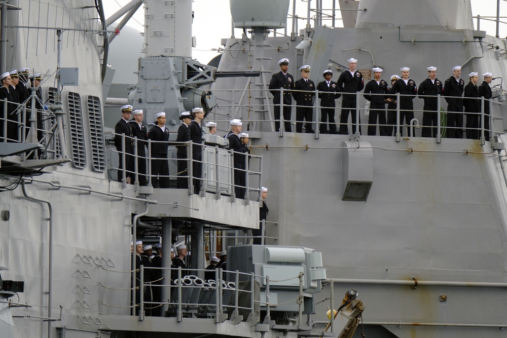 USS Leyte Gulf (CG 55) Homecoming