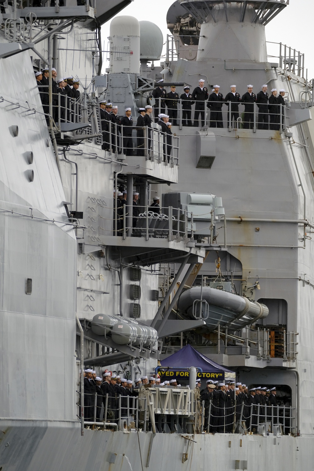 USS Leyte Gulf (CG 55) Homecoming