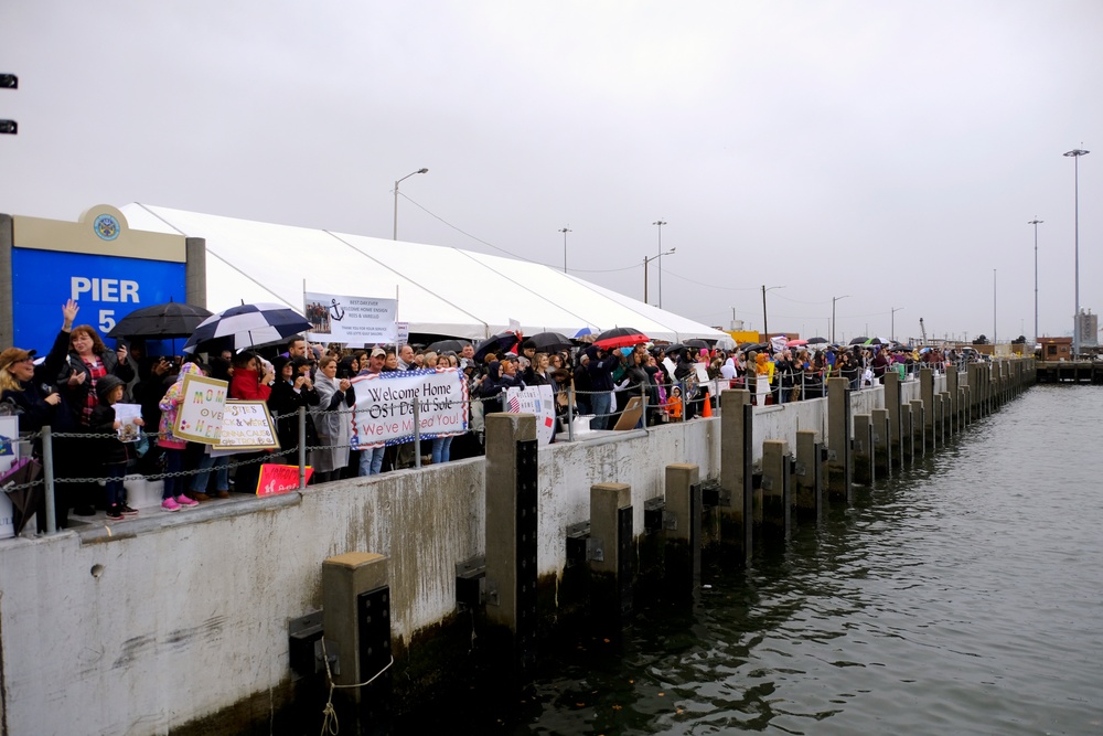 USS Leyte Gulf (CG 55) Homecoming