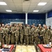 1st TSC Command Sgt. Maj. Meets with Soldiers at Camp Taji, Iraq