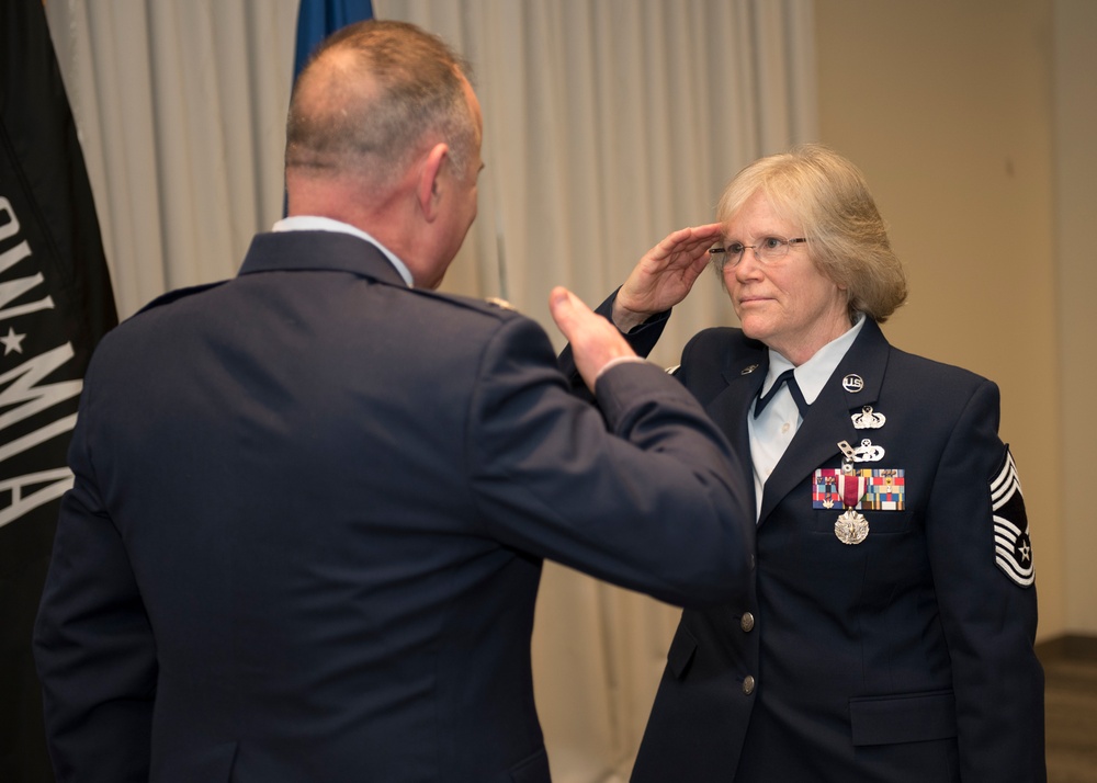 Chief Master Sgt. Lorrie Moran Retirement Ceremony