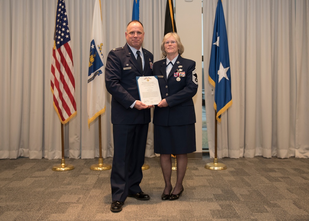 Chief Master Sgt. Lorrie Moran Retirement Ceremony