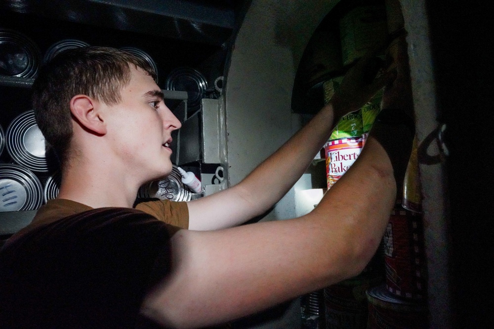 Sailors Utilize Every Inch of Space Aboard Key West