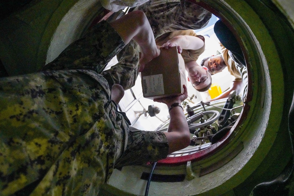 Sailors Utilize Every Inch of Space Aboard Key West