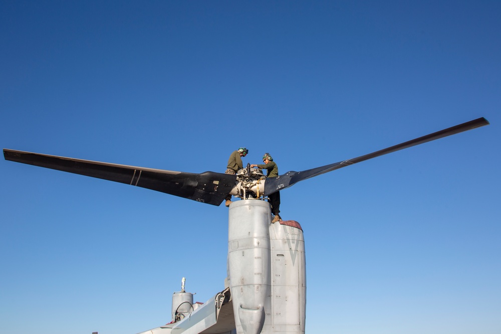 SPMAGTF CR-AF 20.1: Osprey Maintenance