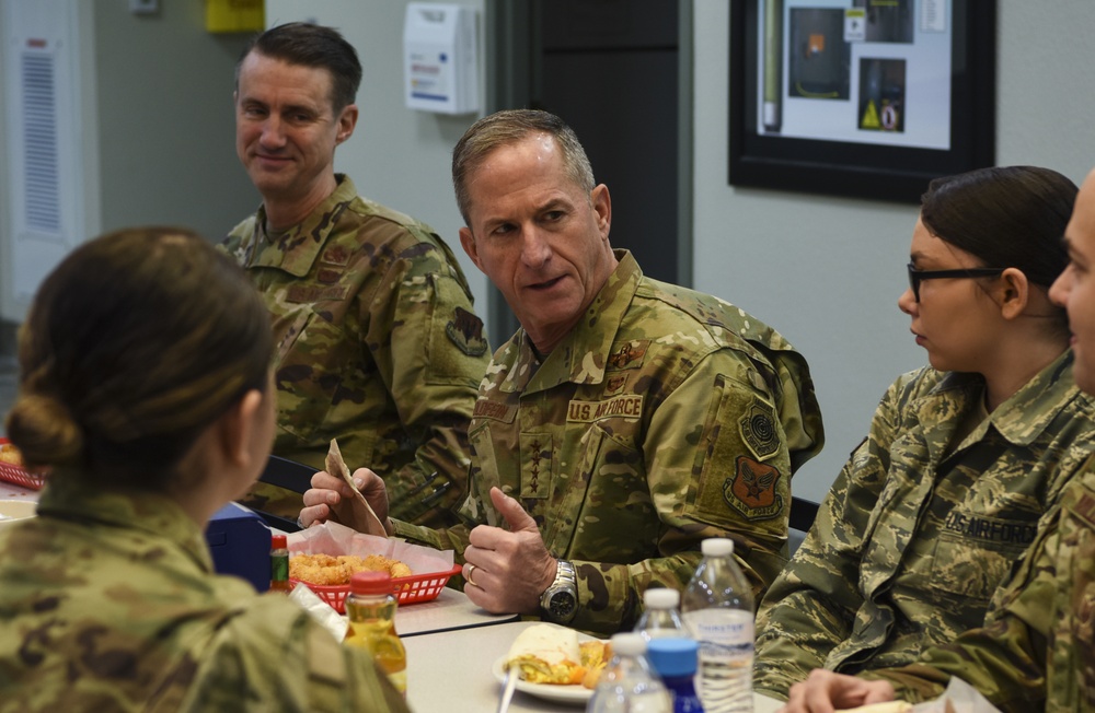 CSAF General Goldfein visits Team Minot Airmen