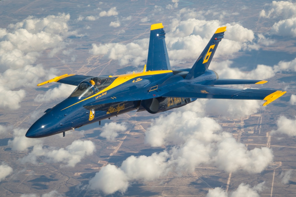 78th Air Refueling Squadron refuels the Blue Angels