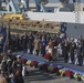 John F. Kennedy (CVN 79) christening ceremony