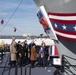 John F. Kennedy (CVN 79) christening ceremony