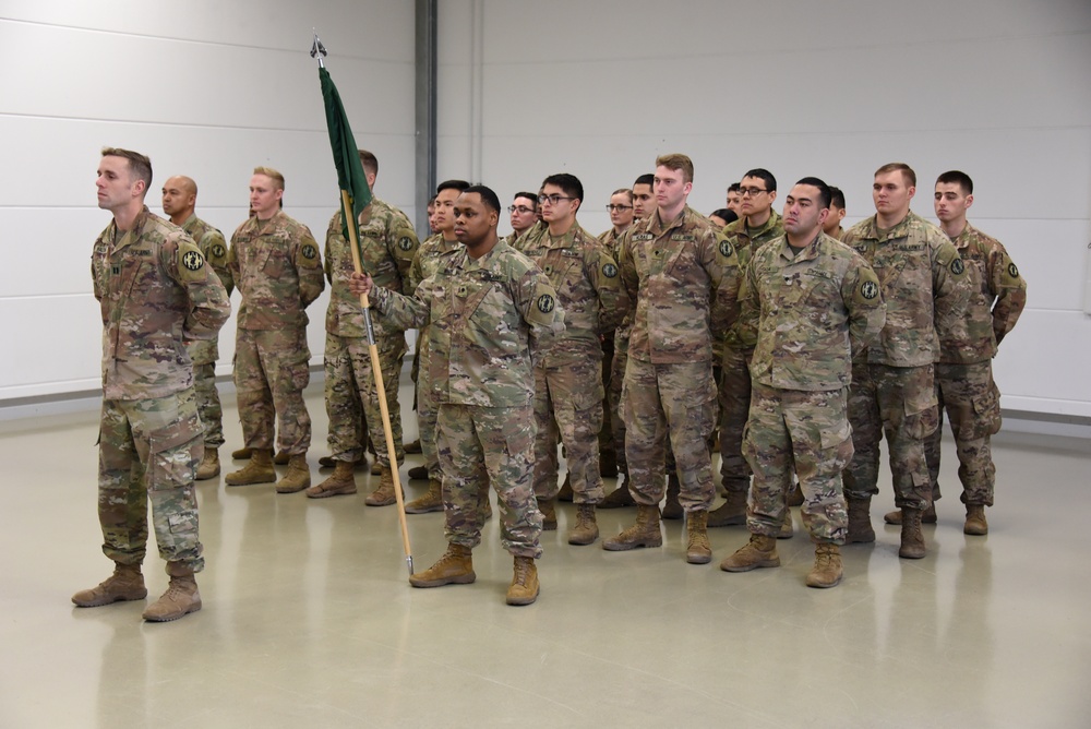 59th MP Co receives Sword of Freedom award