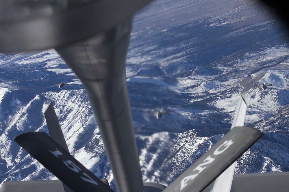 Utah Guard refuels Hill F-35s en masse