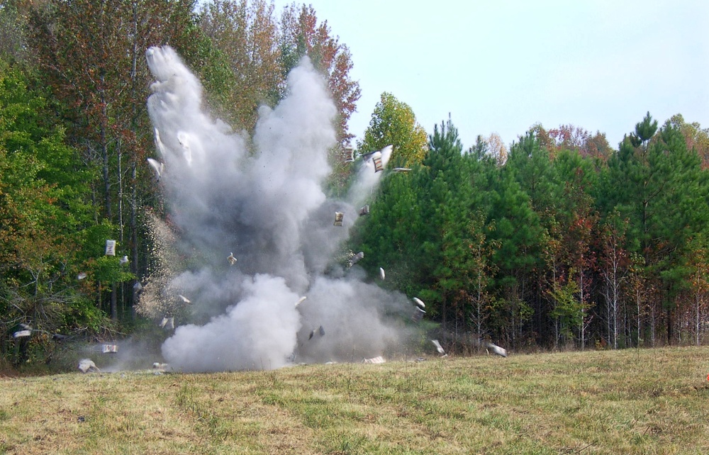 USACE Savannah District FUDS cleanup detonation