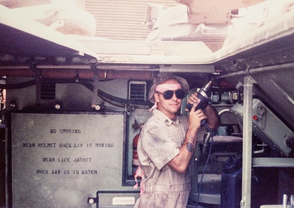 Retired Marine Corps amtracker devotes a lifetime to the assault amphibian community