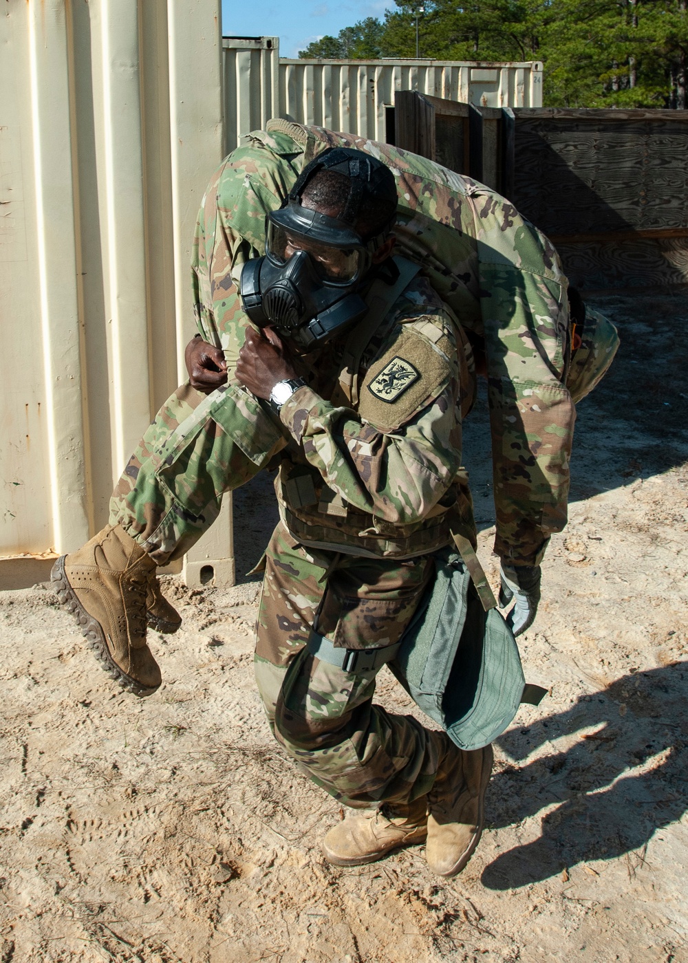 415th CBRN Brigade Soliders compete for best warrior