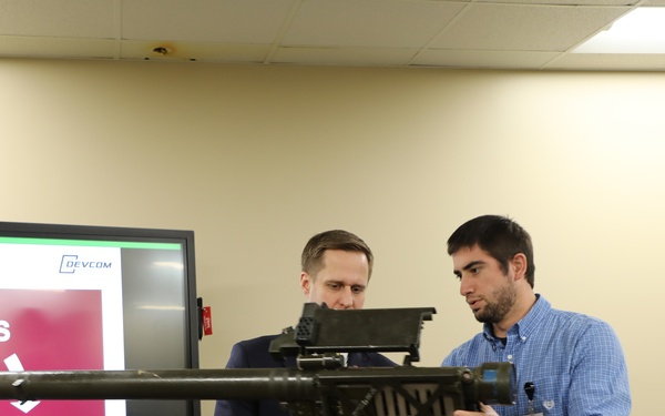 Senior official tours CCDC AvMC Prototype Integration Facility