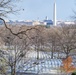 First Snow of Winter at Arlington National Cemetery