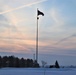 American Flag and Fort McCoy