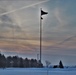 American Flag and Fort McCoy