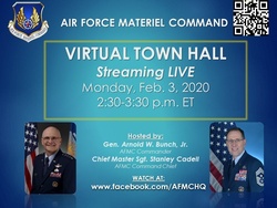 AFMC command team to host virtual town hall
