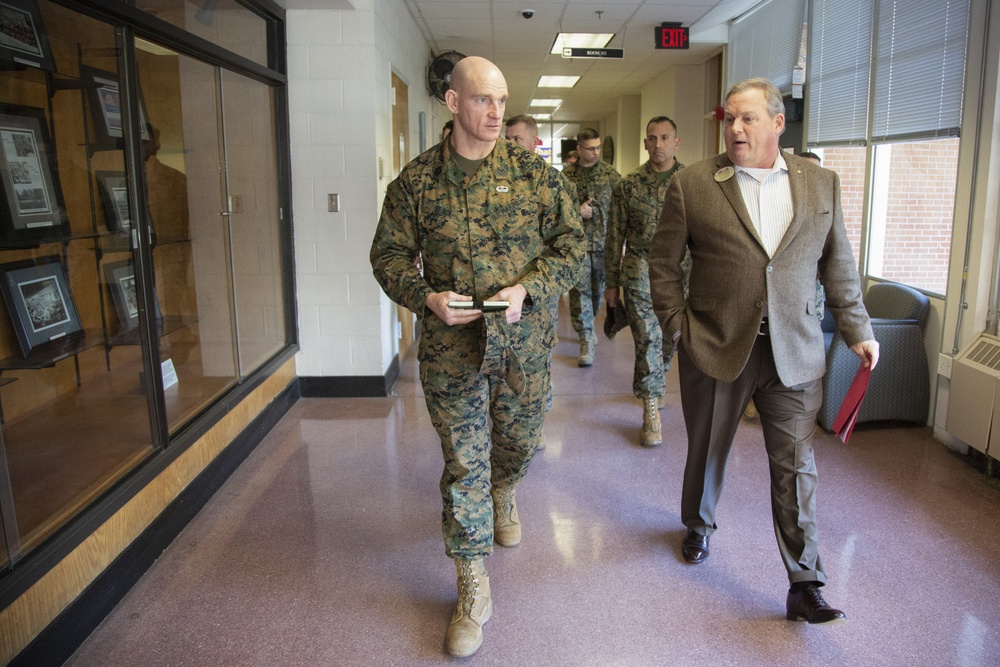 Sergeant Major of the Marine Corps visits MCB Camp Lejeune, MCAS New River