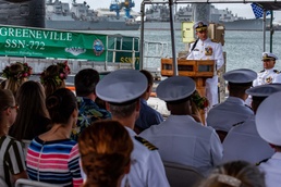 Greeneville Welcomes New Commanding Officer