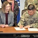 First intergovernmental support agreement signed between Fort McCoy, Monroe County