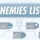 Enemies List