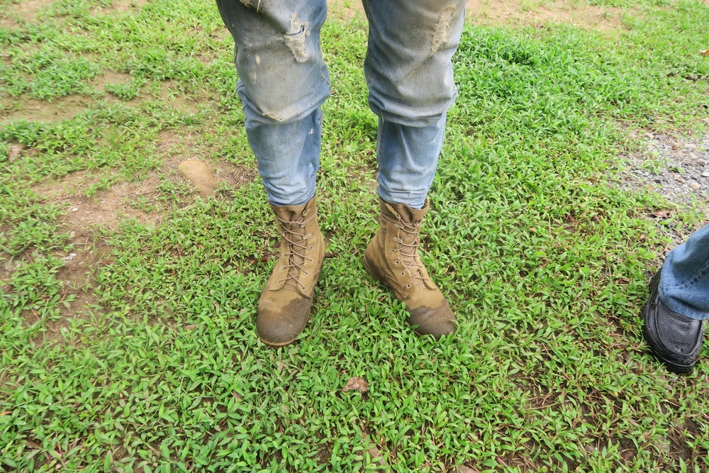 Jungle Combat Boots were tested to extreme by TRTC