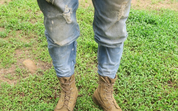 Jungle Combat Boots were tested to extreme by TRTC