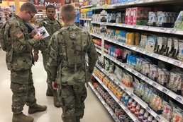 Updated survey allows customers to use their own words when describing commissary shopping experience