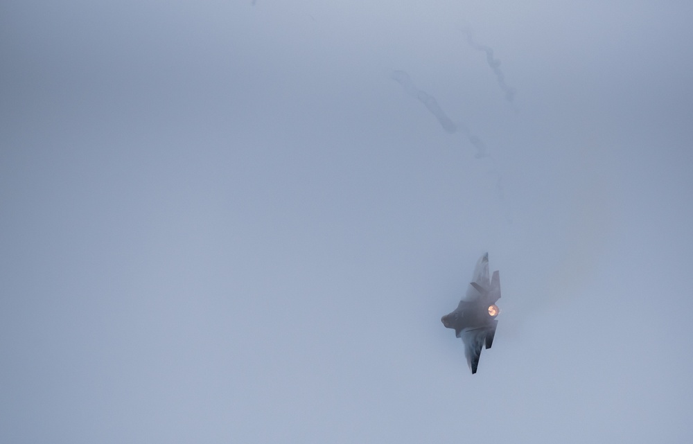 F-35 Demo Team Practices over Hill AFB