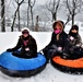 Visitors enjoy snowtubing at Fort McCoy's Whitetail Ridge Ski Area