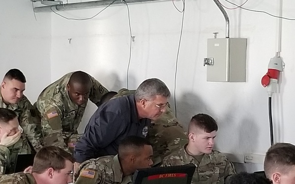 Over-the-shoulder training