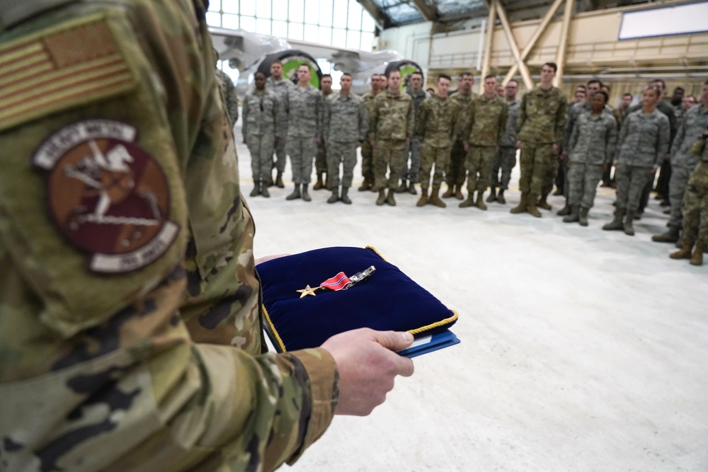 JBER Airman Awarded Bronze Star Medal