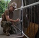 U.S. Navy Seabees deployed with NMCB-5’s Detail Pohnpei continue construction on Pehleng Elementary School