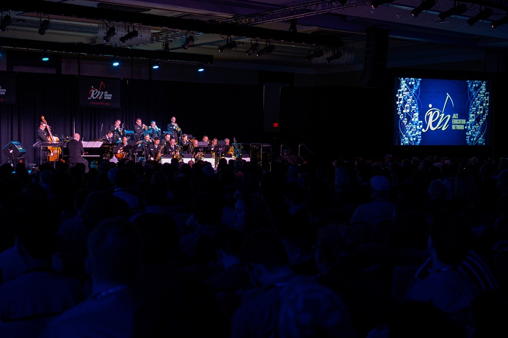 Navy Band visits New Orleans jazz conference